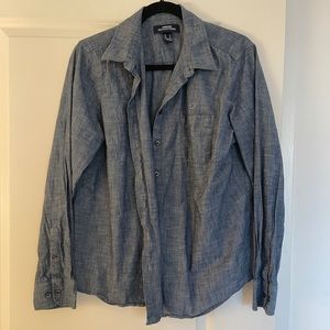 Chase bank uniform button up top